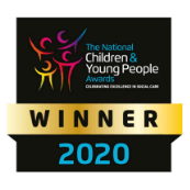 National children and young people awards winner 2020 logo