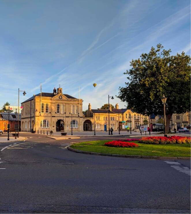 Town centre photograph